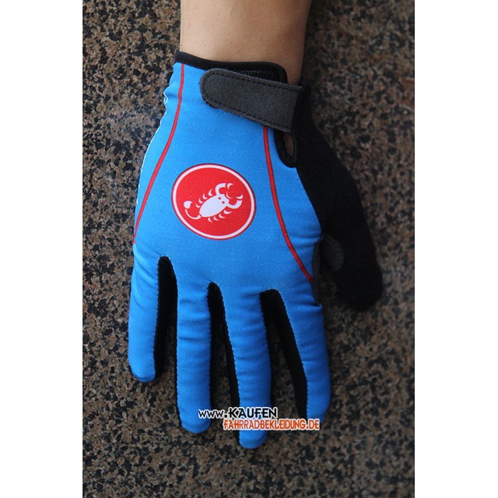2020 Castelli Lange Handschuhe Blau Shwarz (1)